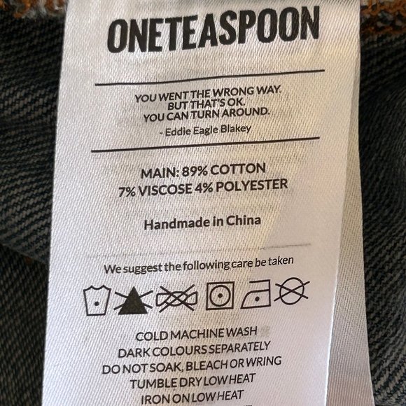 NWT One Teaspoon Bandits Jean Shorts Size 32  Memphis Distressed Mid Waist - Picture 12 of 14